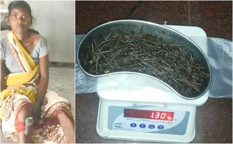 Indian Woman with Over 70 Metal Needles Stuck Deep in Her Legs