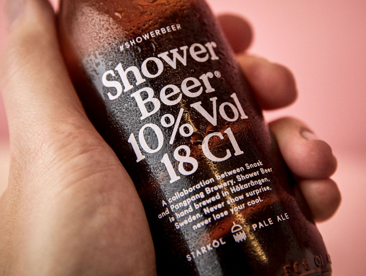 This "Shower Beer" Is Actually Designed to Be Consumed in the Shower
