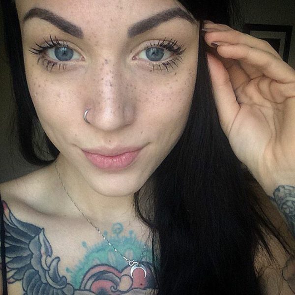 Should You Get Freckle Tattoos  Pics Review  StyleCaster