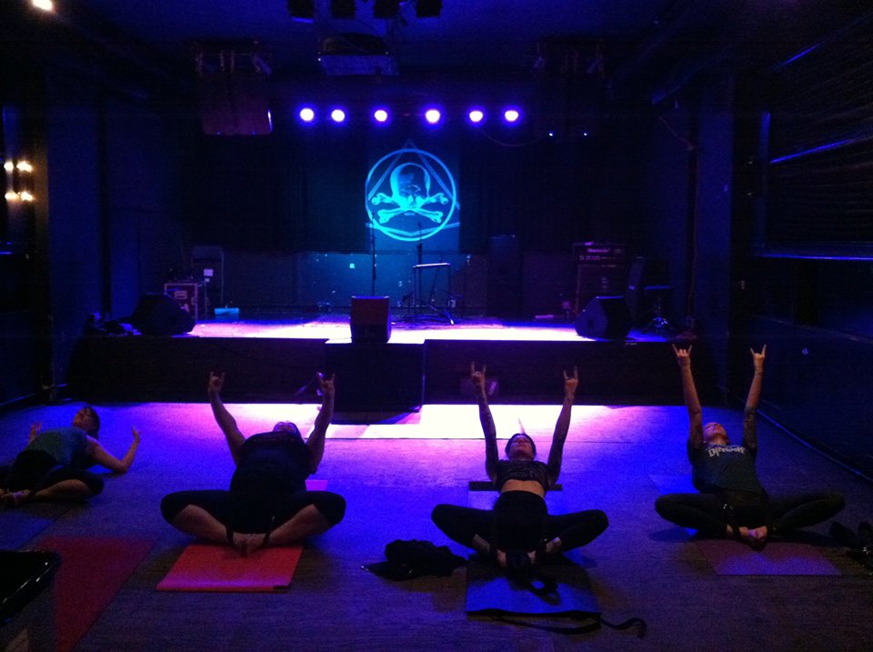 Heavy Metal Yoga Is Actually a Thing, And It's Pretty Intense