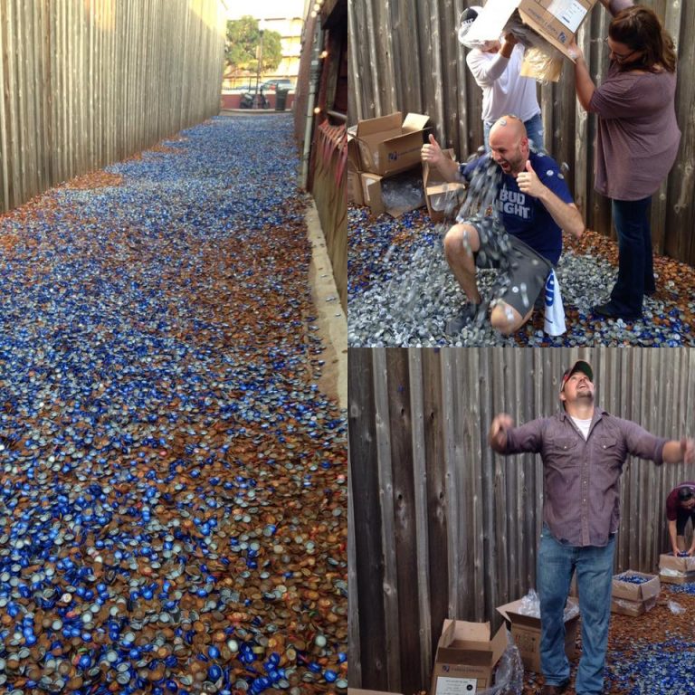 The Bottle Cap Alley A Dumping Ground Turned Tourist Attraction