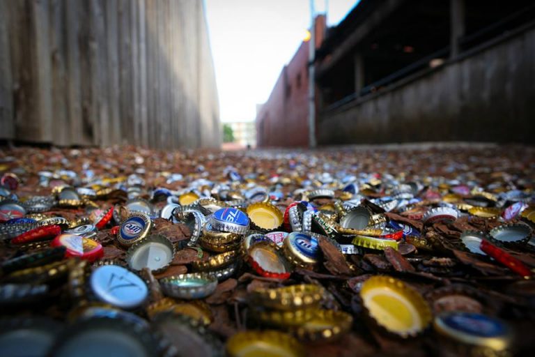 The Bottle Cap Alley A Dumping Ground Turned Tourist Attraction