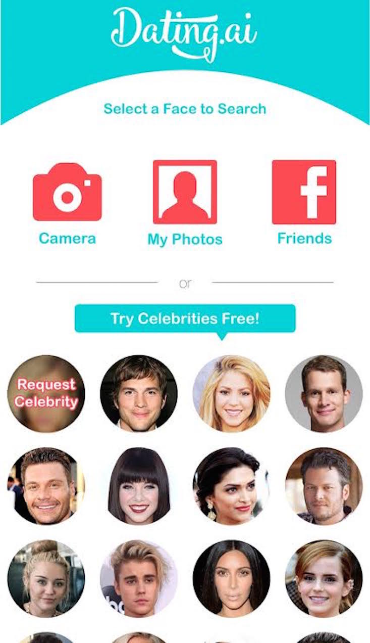 New App Lets You Date People Who Look Like Your Favorite Celebrities