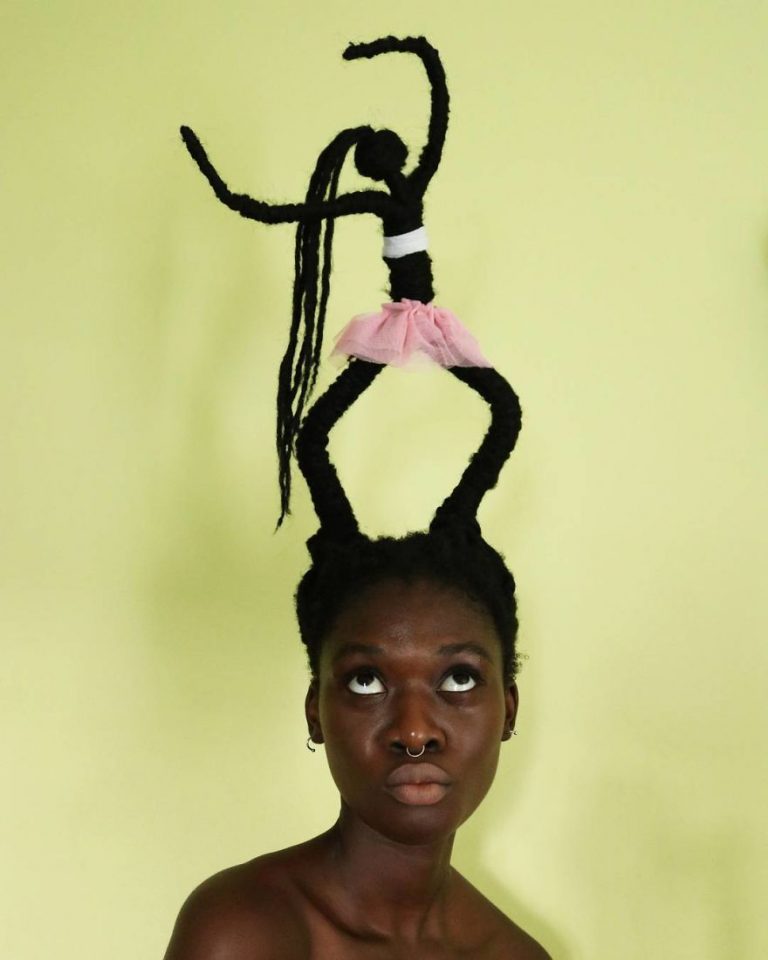 Talented Artist Turns Her Hair into Incredible Sculptures
