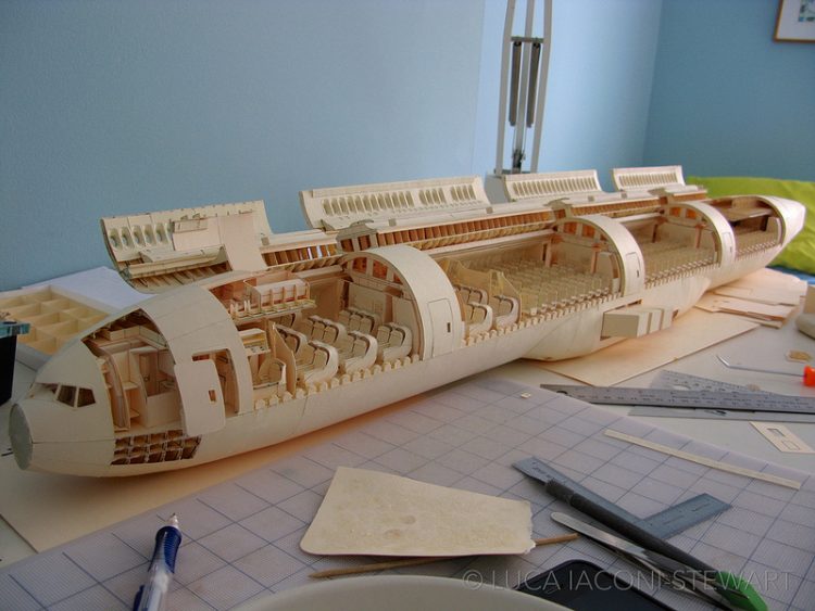 model airplane building