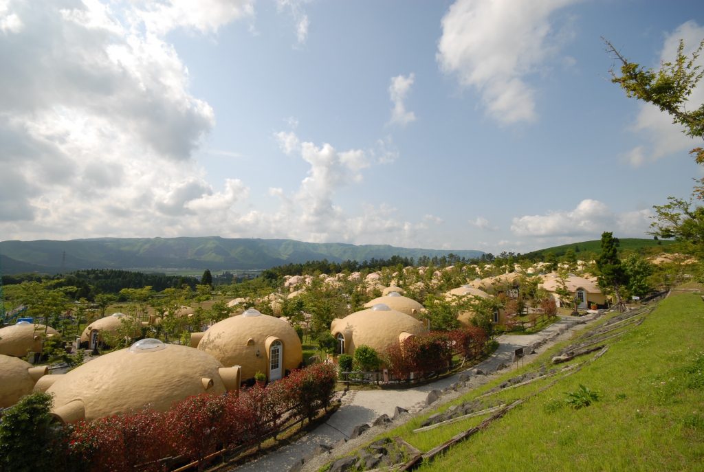 Japan's EarthquakeResistant Dome Houses Are Made of Styrofoam