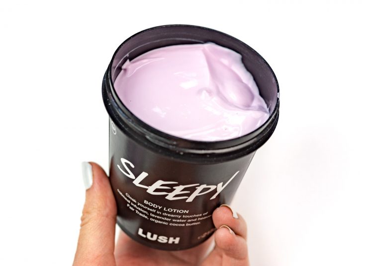 Lush outlet sleepy lotion