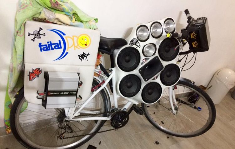 bicicletta con audio