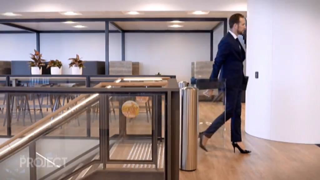 wearing high heels to work