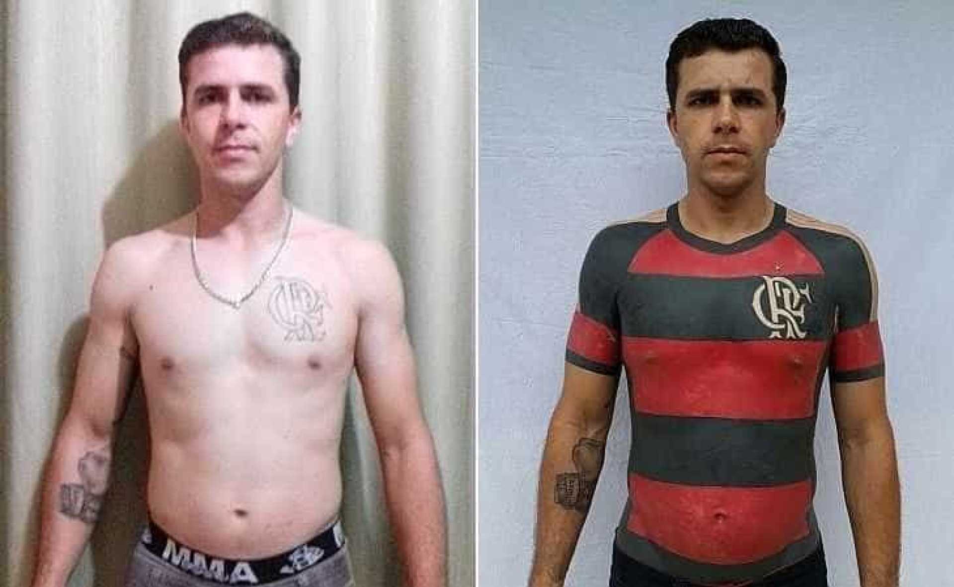 Brazilian Soccer Fan Tattoos His Favorite Team's Jersey on His Torso