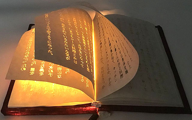 Artist Creates Seemingly Magical Book That Glows from Within