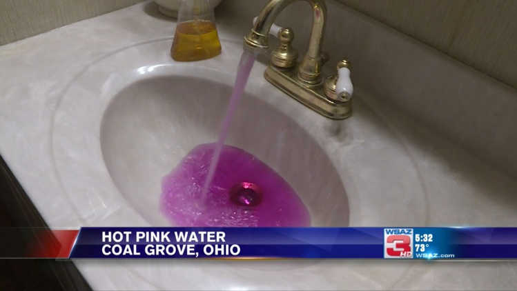 Pink Tap Water In Ohio Village Is Apparently Safe To Drink