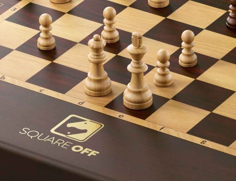 This special chessboard brings digital opponents into the physical world