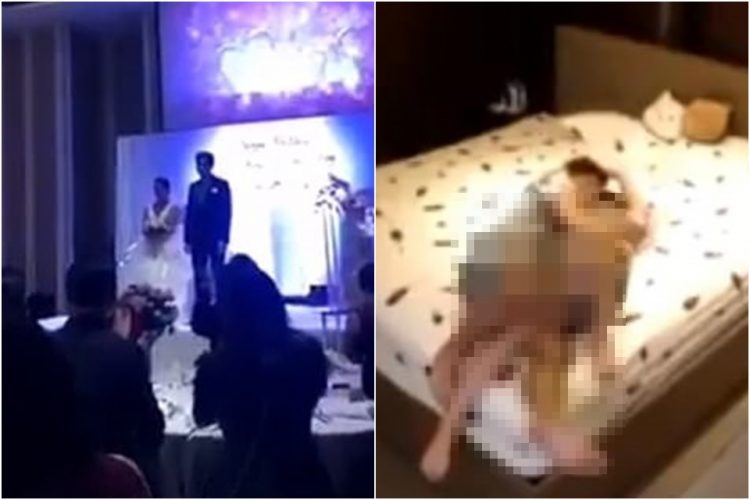 Groom Plays Video of Bride Cheating with Her Brother-in-Law During Their Wedding Reception Wife 750x500 picture Groom Plays Video of Bride Cheating with Her Brother-in-Law During Their Wedding Reception photo
