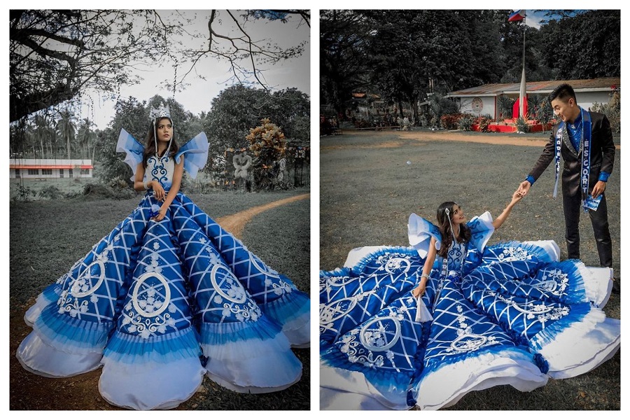 Arts Student Creates Fairytale Prom Dress for Sister Who Couldn't Afford to  Rent One
