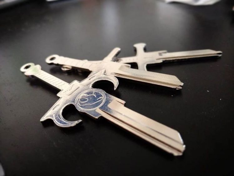 Sword Shaped Keys