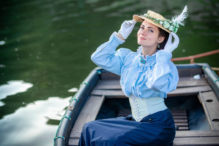 19th century dress costume top
