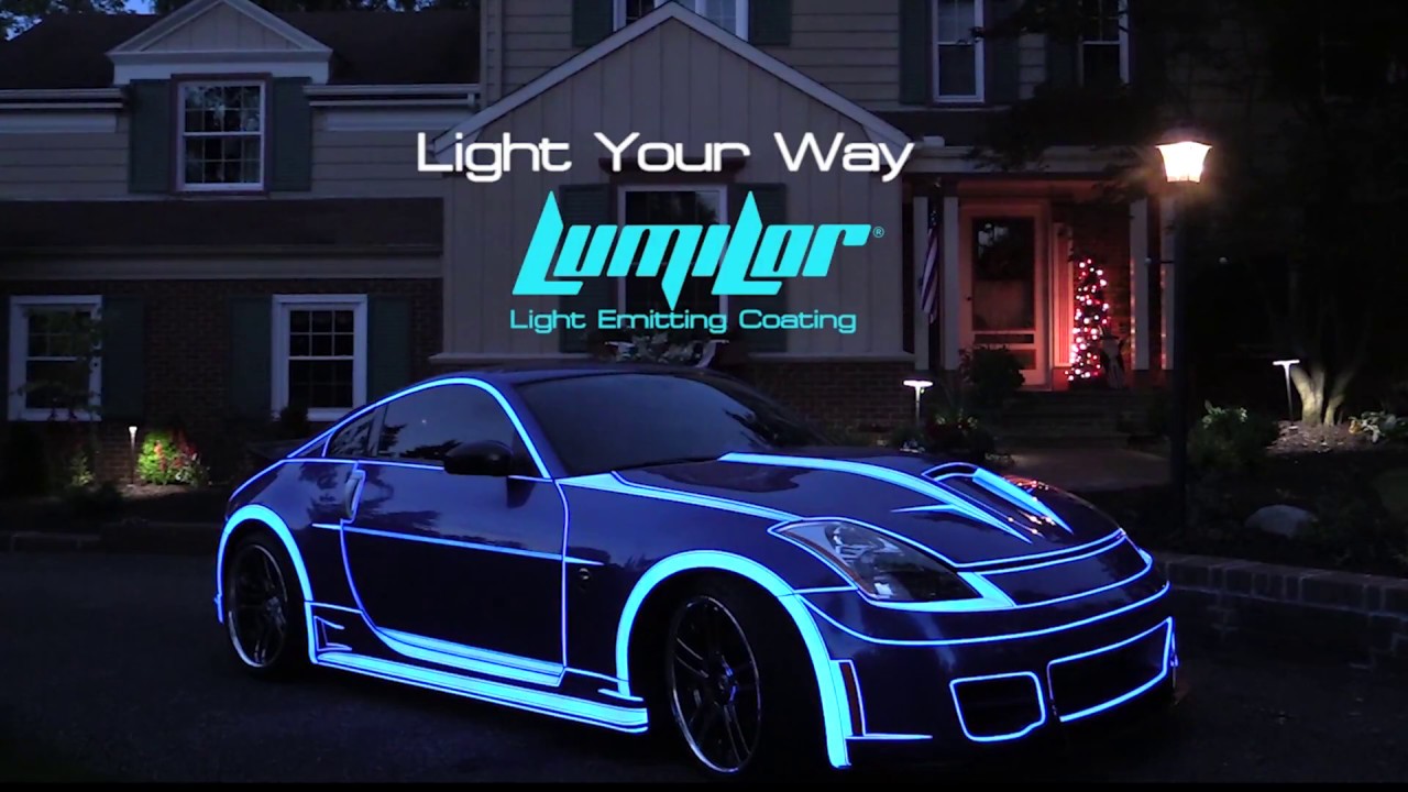 LumiLor The Electrical Paint That Lights Up at the Flip of a Switch