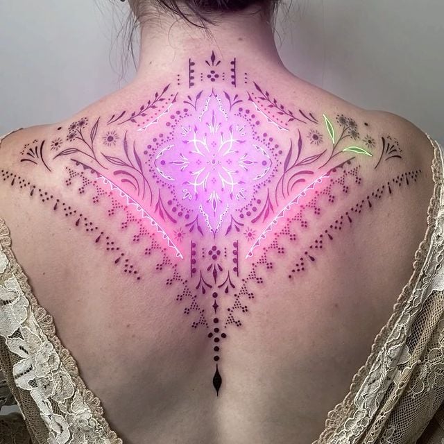 foryourpage neon vfx tattoo tattooideas effect fypシ  TikTok