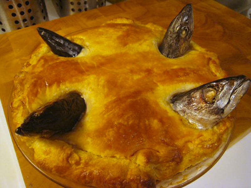 Stargazy pie национальное блюдо