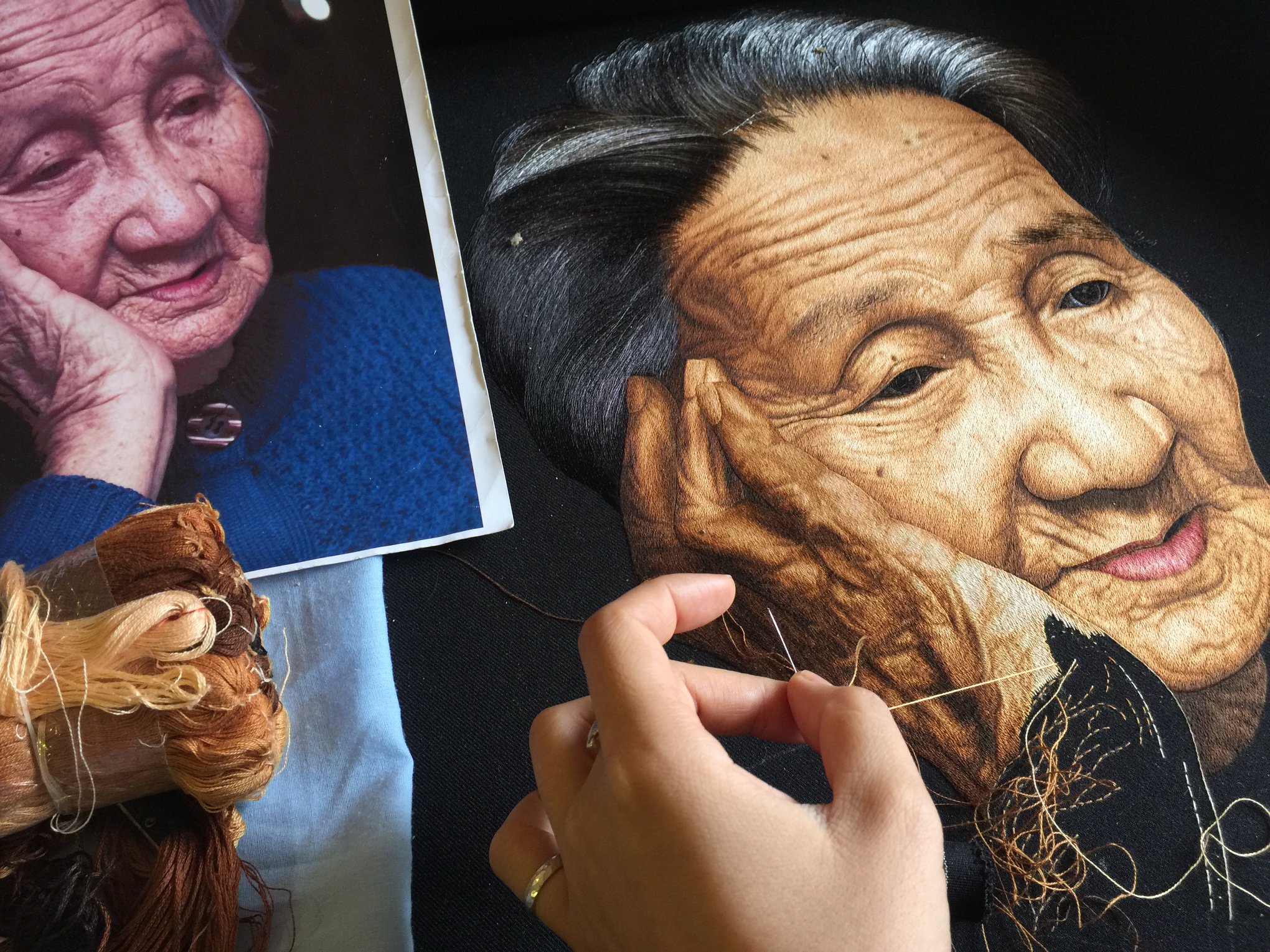 Vietnamese Studio Creates the Most Amazing Silk Embroideries