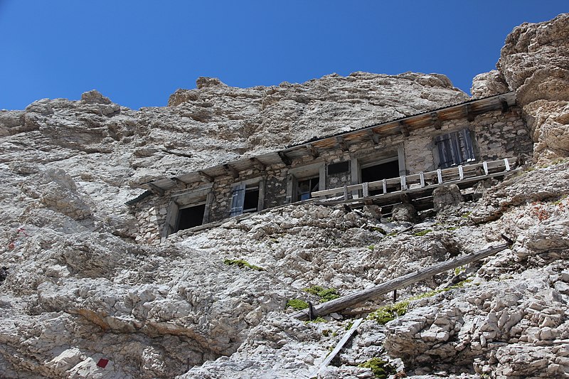 This World War I Refuge Dug Into the Side of a Mountain Is a Spectacular  Sight