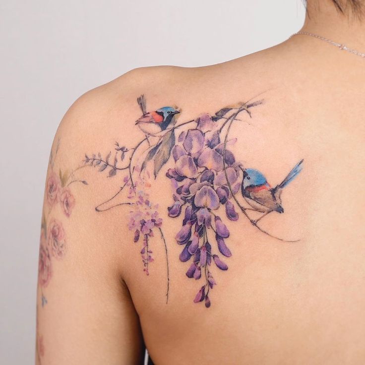 South-Korean Tattoo Artist Specializes in Superb Watercolor-Inspired Tattoos
