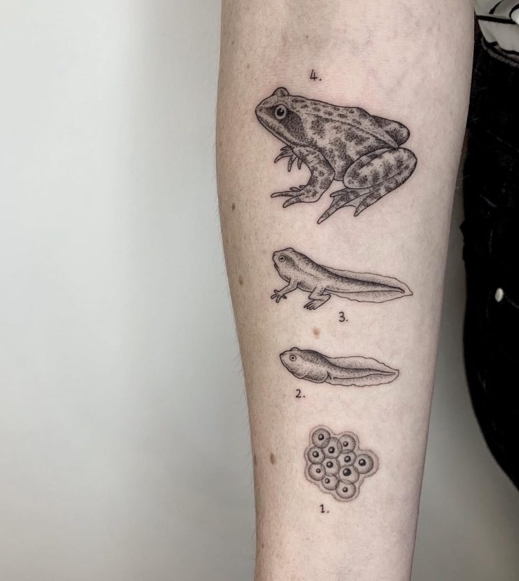 The Monochromatic, Science-Inspired Tattoos of Michele Volpi
