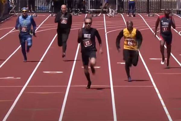 Watch Inspirational 70-Year-Old Man Run 100-Meter race in Just