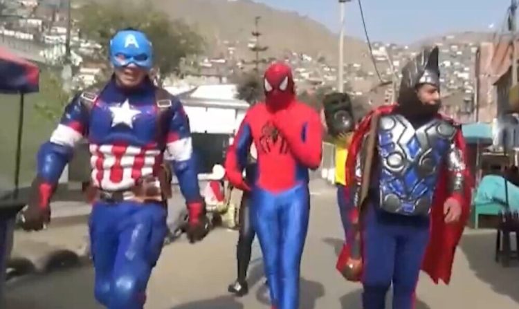 Operation Marvel': Police dress up as superheroes for drug raid in