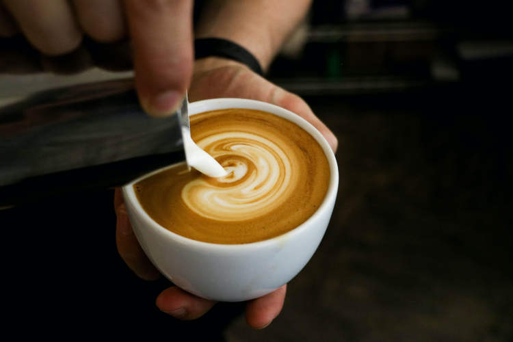 Coffee in sales breast milk
