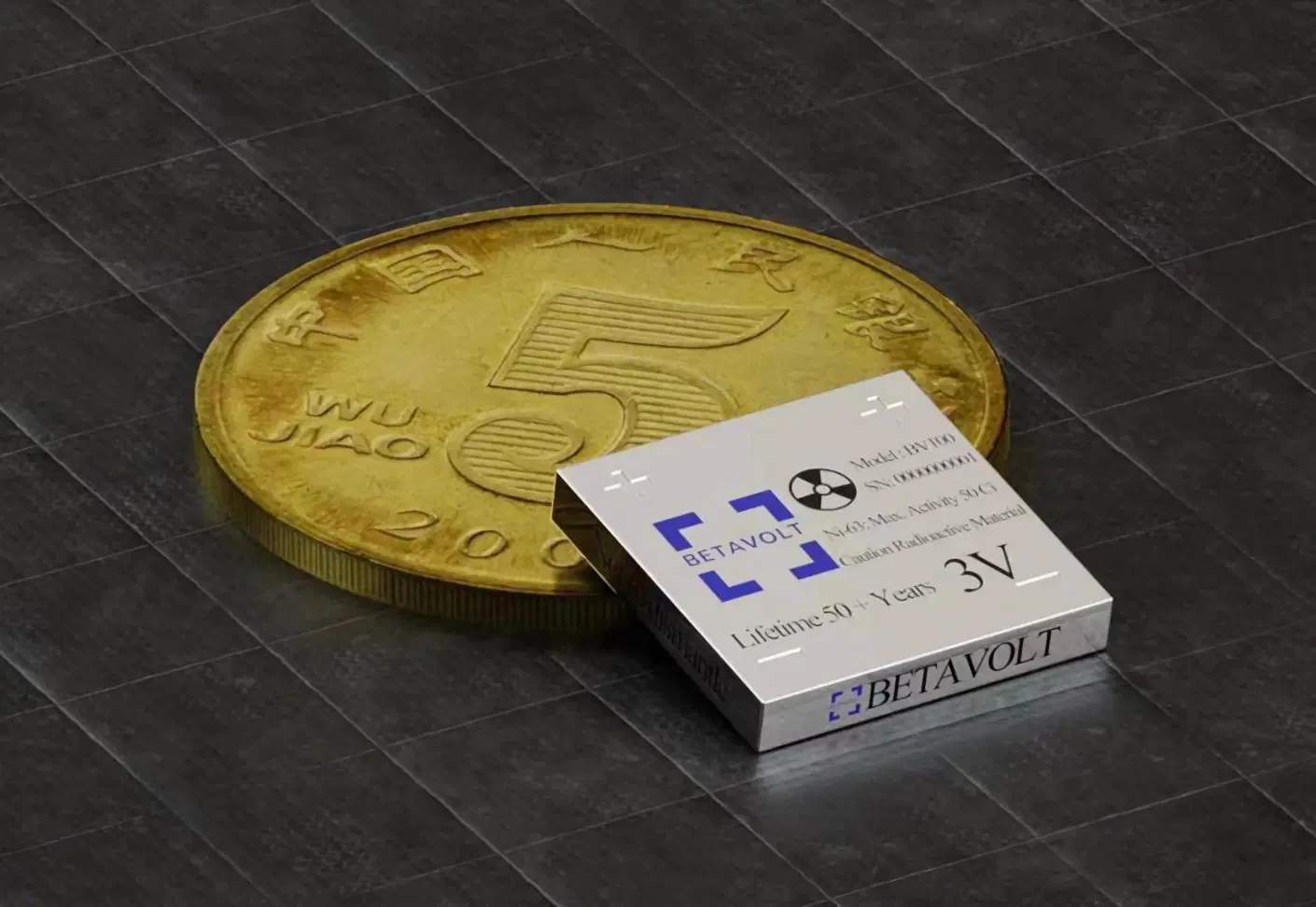 Betavolt Unveils BV100, a Tiny Atomic Battery with a 50-Year Lifespan