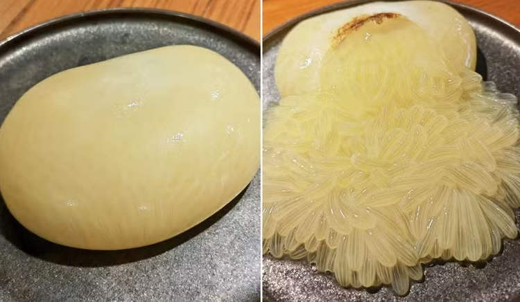 Restaurant Sparks Controversy for Serving Alien-Looking Raw Octopus Eggs