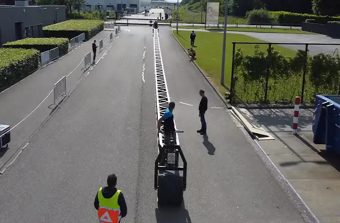 World s Longest Rideable Bicycle Is Over 55 Meters Long