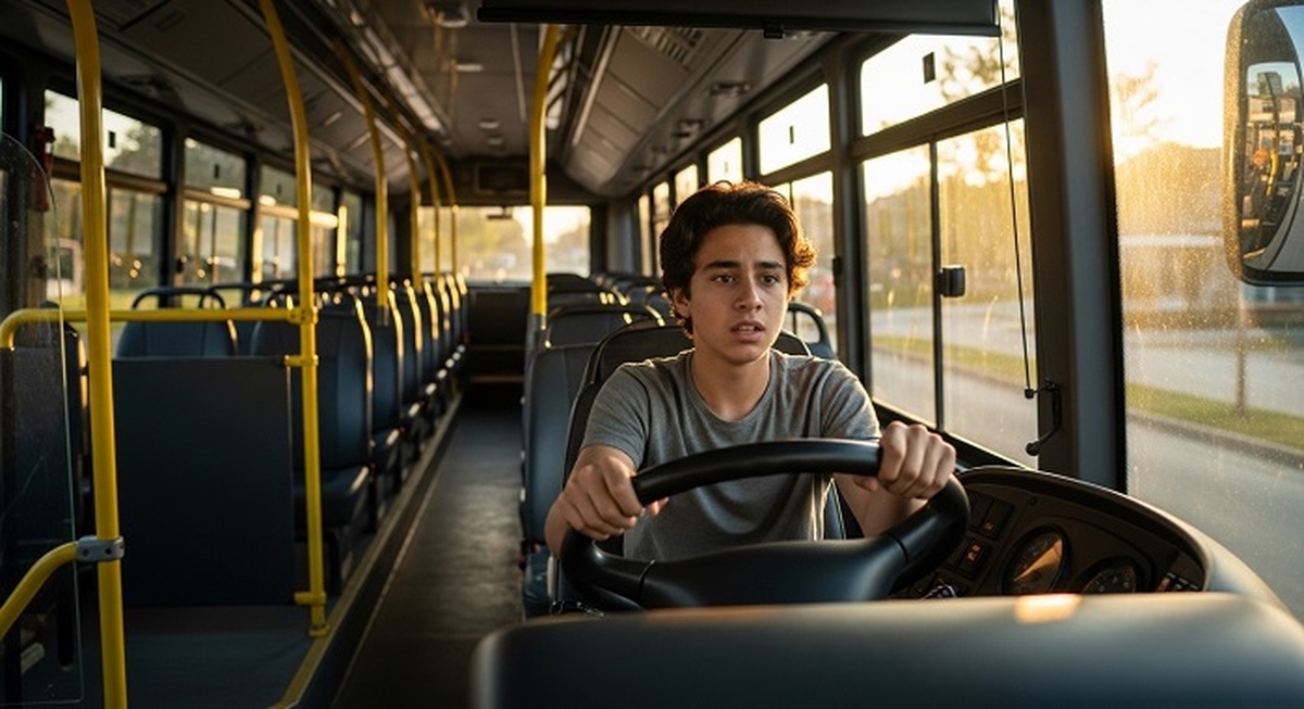 15-Year-Old Teenager Steals Bus, Drives It 80 Miles to Take Girlfriend to  School