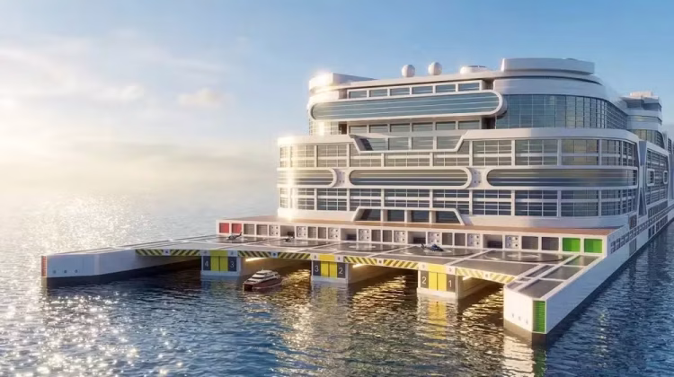 Freedom Ship – The Mile-Long Floating City That Can Carry Up to 80,000 People